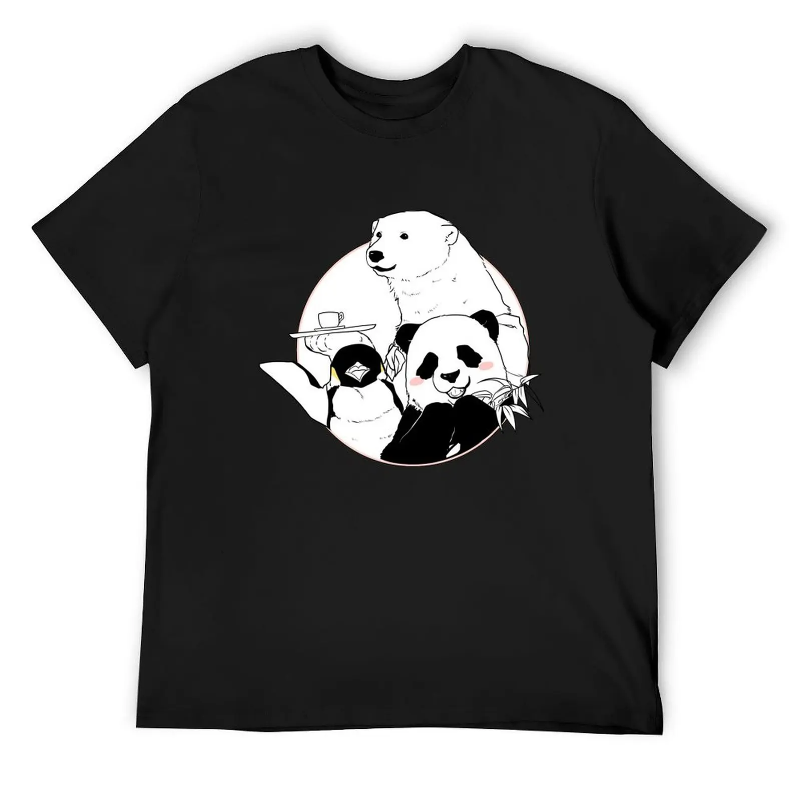 

しろくまカフェ T-Shirt Short sleeve tee quick-drying men clothes