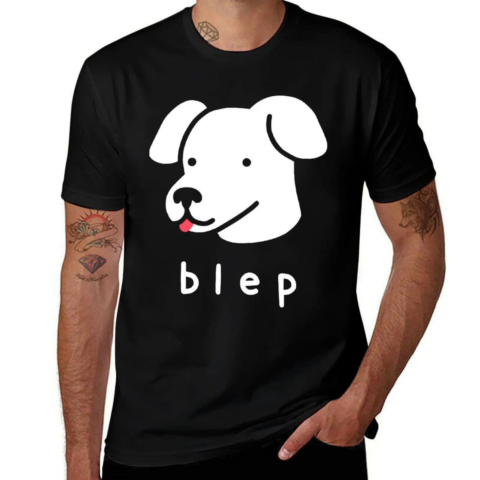 

Blep T-Shirt t shirts for man cotton funny t shirts for man cotton soft mens graphic t shirts T-shirt