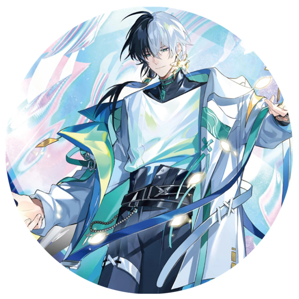 58 مللي متر أنيمي Vsinger لوه Tianyi ياماها Yuezheng Longya تأثيري حلي شارة دبوس SPTE صفيح بروش ﻿   دعامة عيد الميلاد جيلف