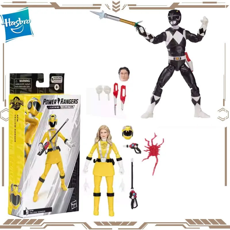 Hasbro Power Rangers serie Star Beast Team Black Warrior Adam Beast Morphers figuras de acción de juguete para niños regalo coleccionable