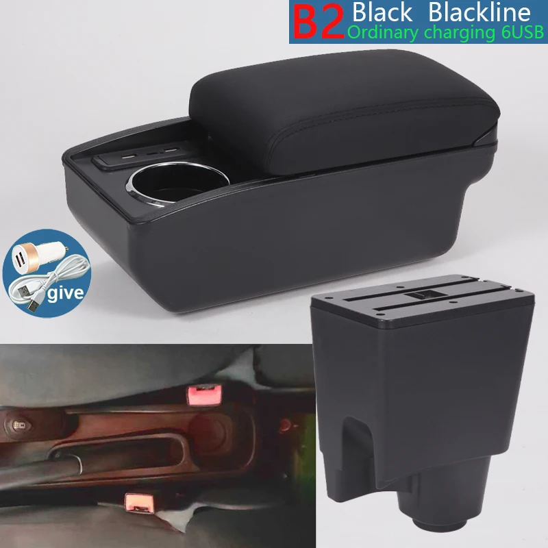 Voor Fiat Fiorino Armsteun Box Voor FIAT FIORINO Auto Armsteun Auto Opbergdoos Gewijd Retrofit onderdelen Interieur Auto Accessorie 2015