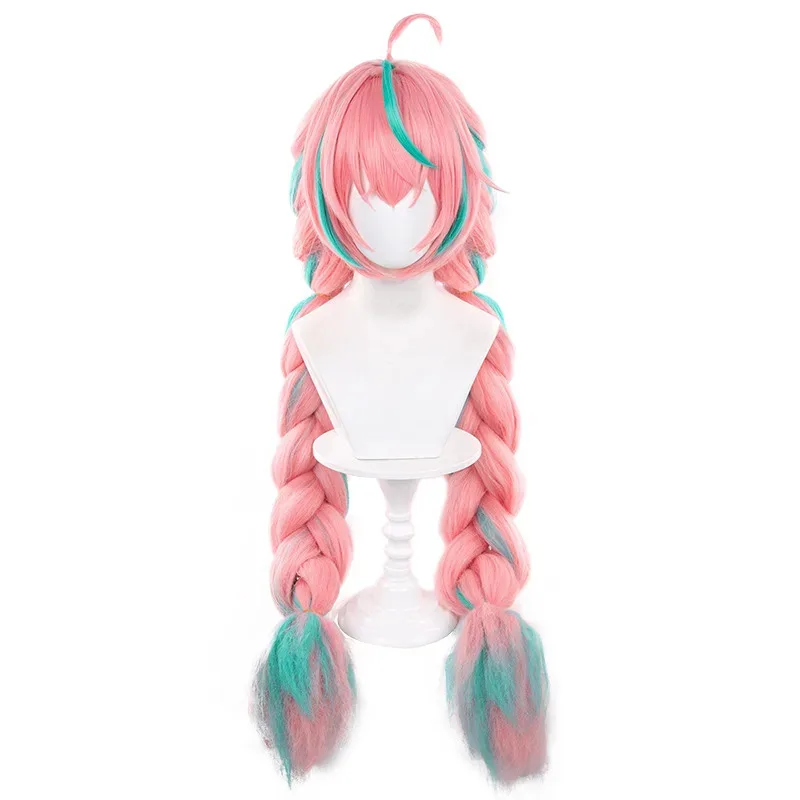 

Varesa Cosplay Wig Game Genshin Impact Cosplay Girl Varesa Headgear Wigs Halloween Party Christmas Role Playing Outfit for Woman