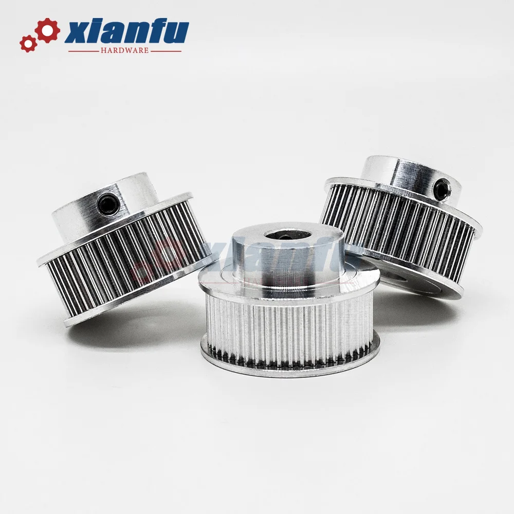 1/5/10PCS 48 Teeth 2GT Timing Pulley BF Type Bore 5/6/6.35/8/10/12mm Belt Width 6/10/15mm Synchronous Wheel GT2 48T for CNC