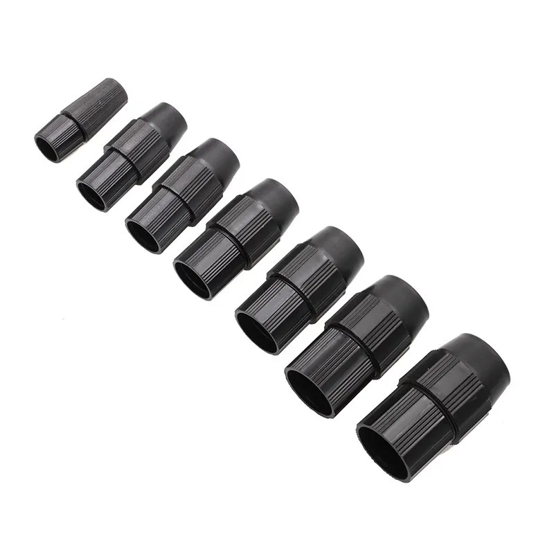 

Stainless steel telescopic rod connector, plastic fixed pole positioner, high-quality external lock coupling head, fishing gear