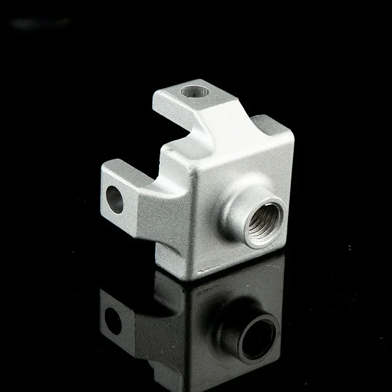 Aluminum Profile Foot Mount Connector Block, 3030 & 4040 Profile Wheel Cup for Caster Wheel Fixing