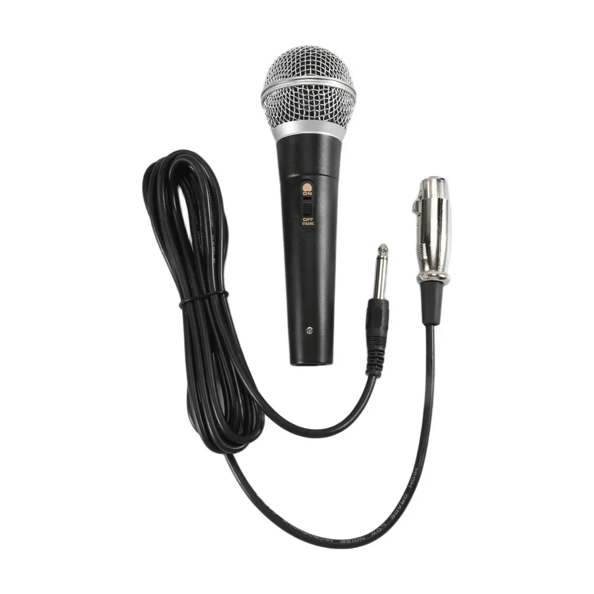 DT60  Handheld Professional Wired Dynamic Microphone Clear Voice Mic for Karaoke Vocal Music Performance