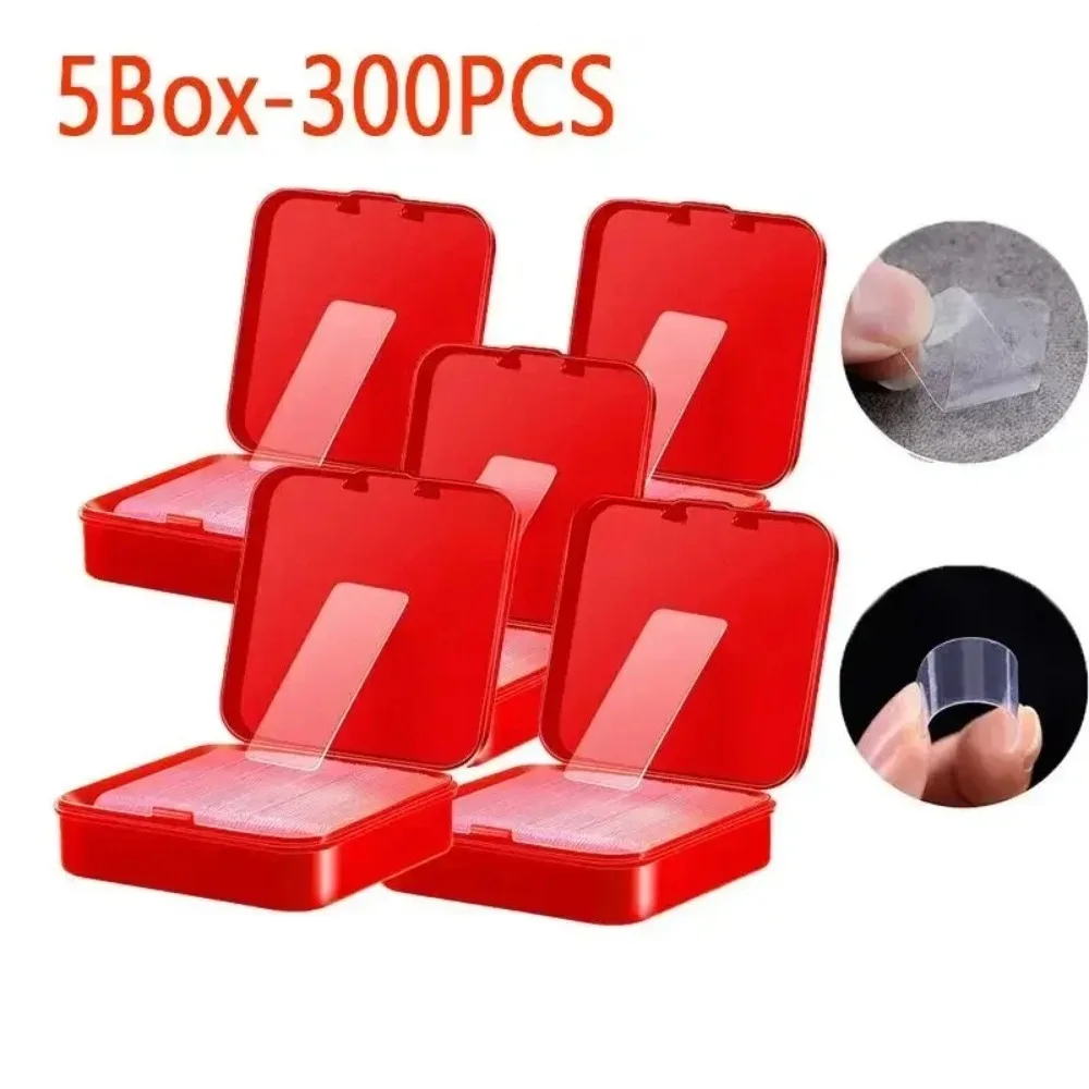 Transparent double-sided adhesive tape, strong double-sided adhesive tape, waterproof wall stickers suitable for bathrooms