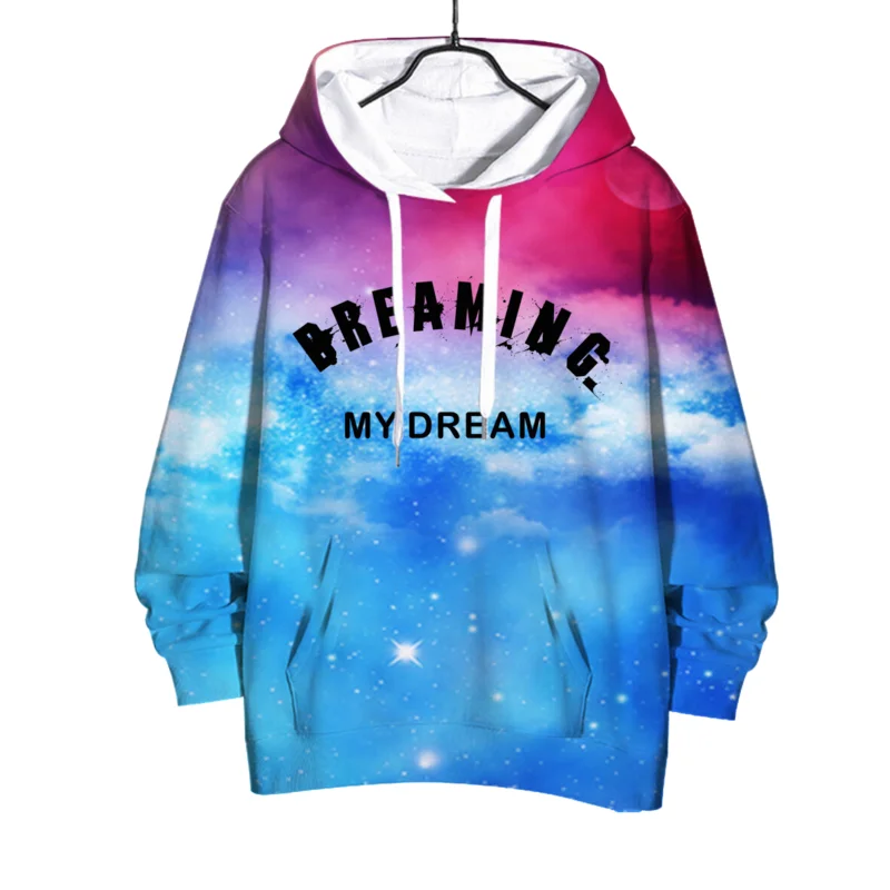 

Custom 3D 100% Polyester Pullover Sublimation Hoodie for Men