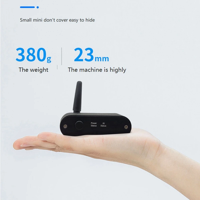 Draadloze IR-repeater, draadloze IR-repeaterkit / externe verlengkit WL-T2 om Smart Home-apparaten te bedienen