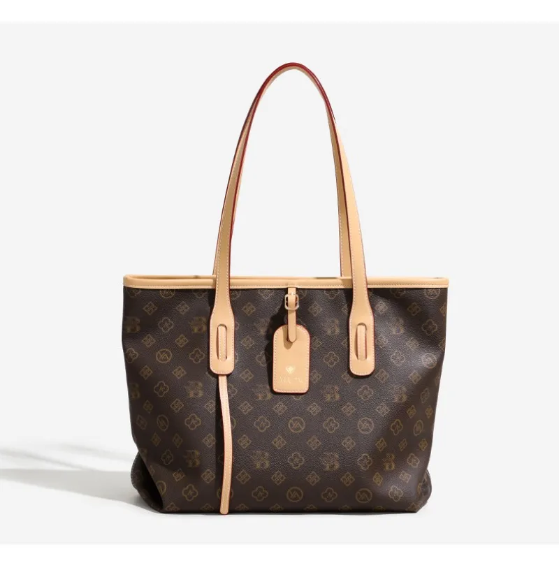 

2026 New Women's Printed Tote Bags - Large Capacity Shoulder Bags, Fashionable Versatile Commuter Bags for Daily Use