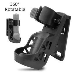 Tactical Flashlight Holster With Lever Side Lock System Set General Torch Set 360ยฐ Rotating Plastic Torch Set Quick Unplug New