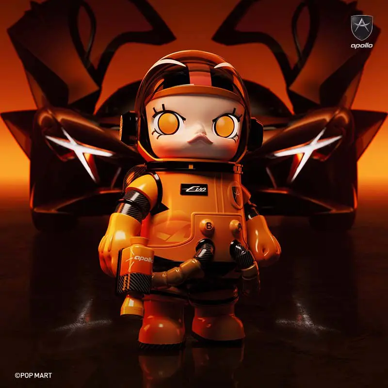 

POPMART MEGA SPACE MOLLY 400% EVO APOLLO creative surprise collection Holiday gift Decoration