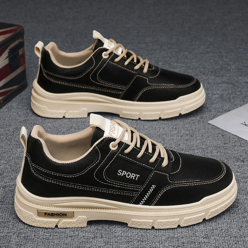 

Men's Summer Breathable Casual Board Shoes Low Cut Versatile Wear-Resistant Trendy Comfortable Men's Boots