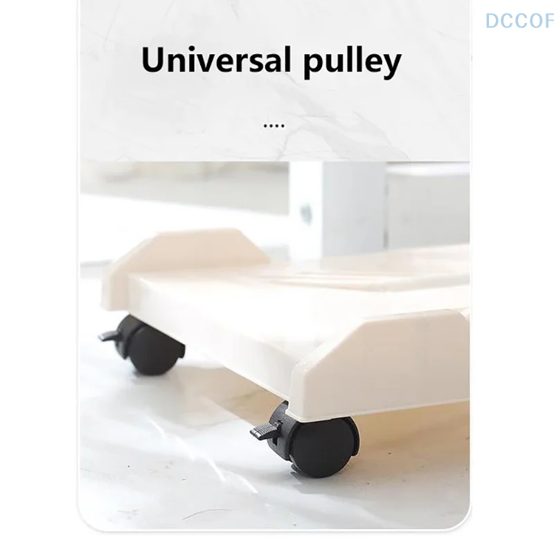 Computer Tower Stand Adjustable Mobile CPU Stand Gaming PC Case With 4 Caster Wheels Most For Most PC Computer Under Desk Holder