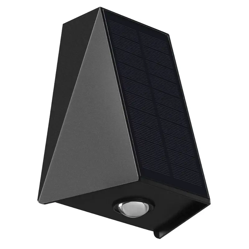 A20F-3X Solar Wall Light Outdoor Up-Down Lighting LED Lamp Solar Wall Washing Lights For Courtyard Garden 2 Light