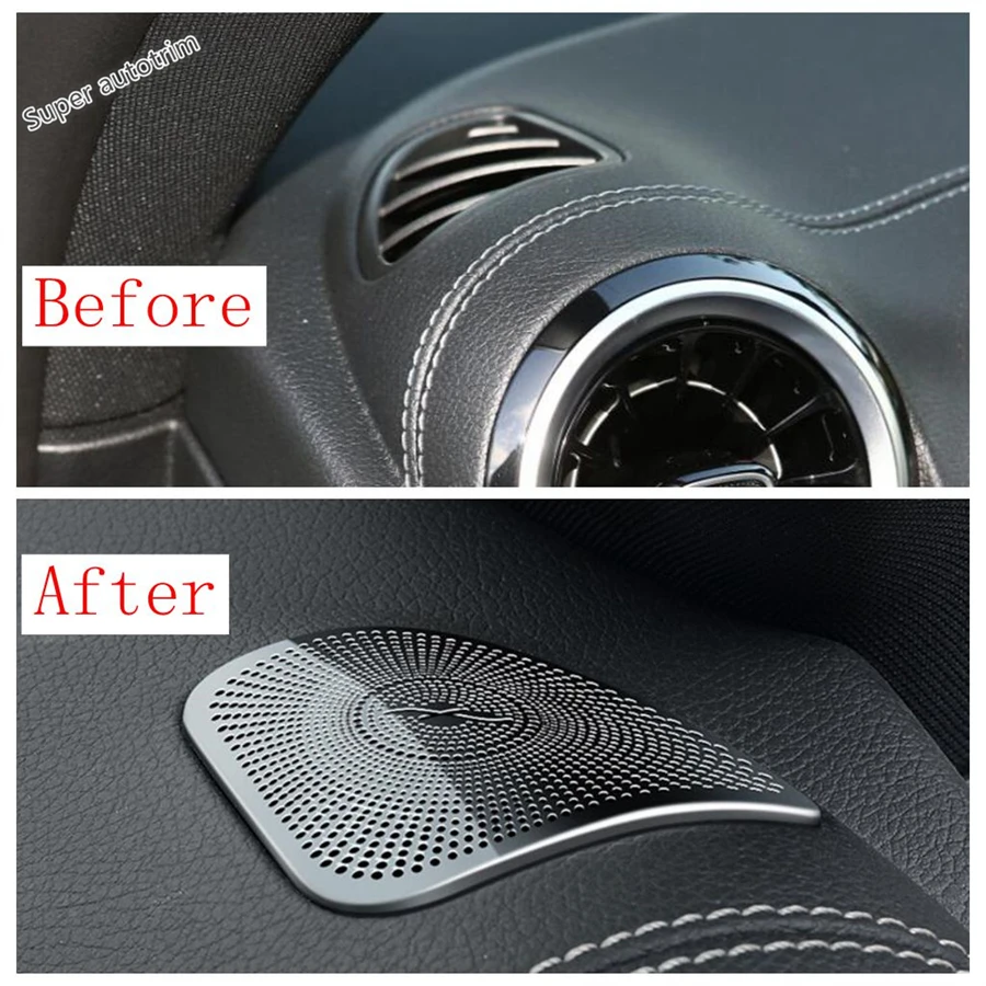 Dashboard AC Air Conditioning Vent Speaker Cover Accessories For Benz B Class W247 & GLB 180 200 X247 2020-2023 & EQB 2022- 2024