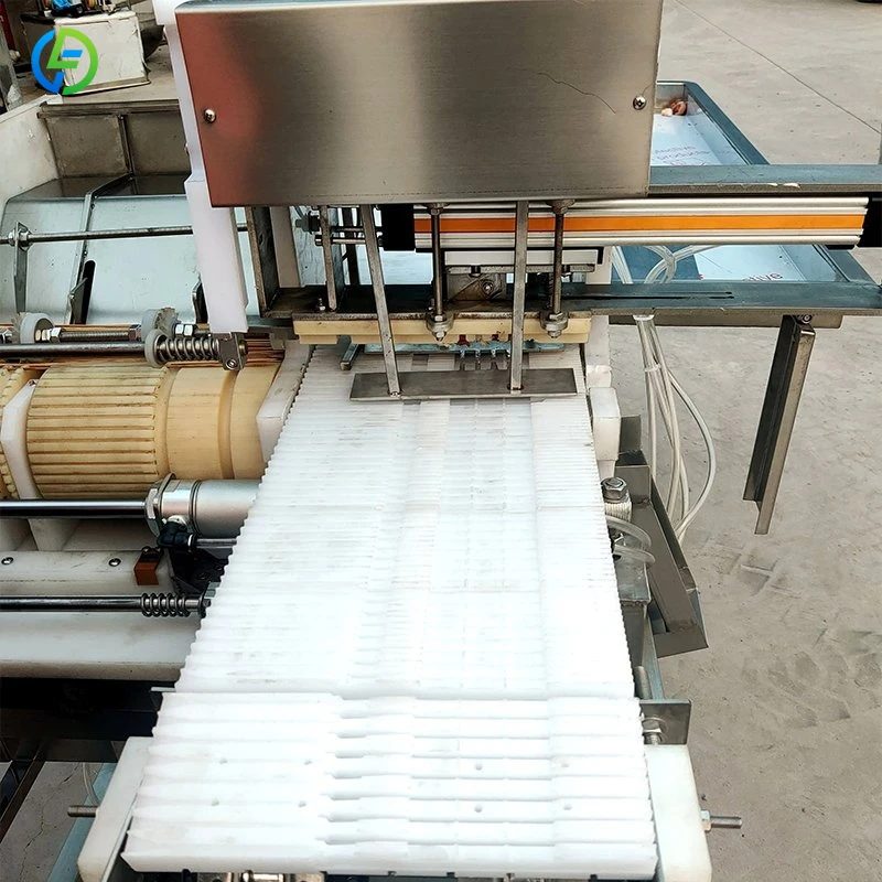 Full Automatic Rotating Meat Kebab Satay Barbecue Skewer String Making Machine FL Customized view 5