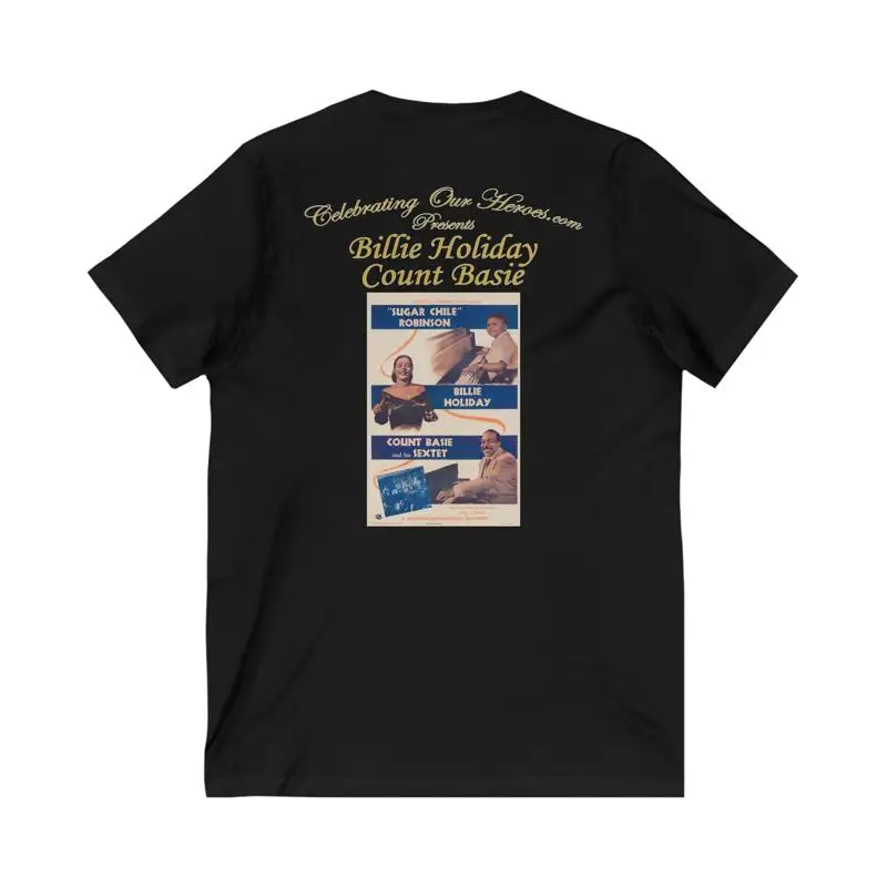 Billie Holiday And Count Basie Concert Style T-Shirt