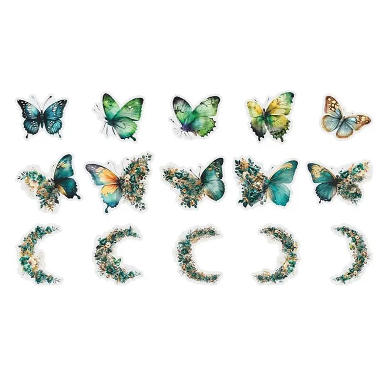 

Retro Notebook Decoration Material Stickers DIY Decorative Sticker For Notebook Labels,-AT36