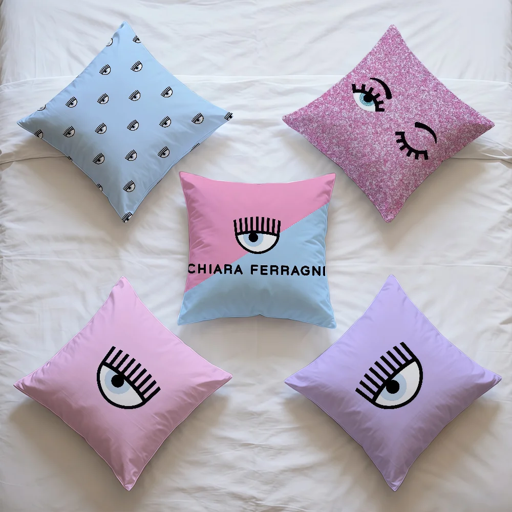 LUXURY C-CHIARAS F-FERRAGNIS Cushion Cover Decorative Throw Pillow Modern Square Romantic Couch Sofa Bed Car