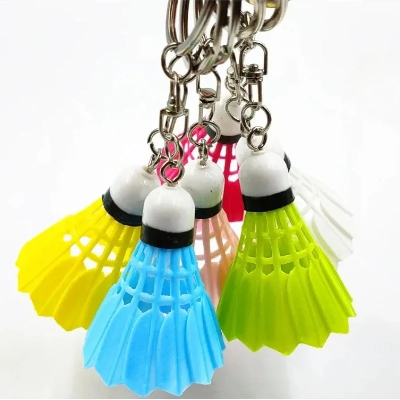 2026 New Simulation Mini Badminton Keychain Pendant