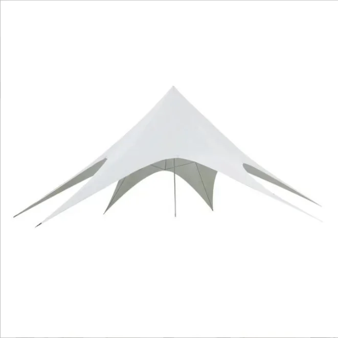 Big Customized Garden Yard Double Top Peak Star Spider Event Tent Sun Shade Waterproof Canvas Beach for Shelter