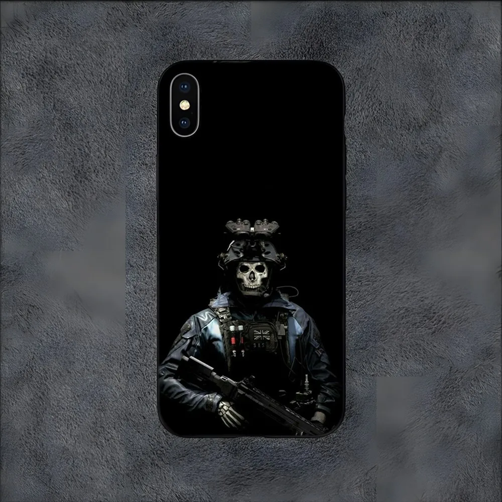 حافظة هاتف C-Call Of Game D-Duty لهاتف سامسونج S24,S21,S22,S23,S30,Ultra,S20,S30,Plus,S21 Fe,10,9,5G غطاء سيليكون