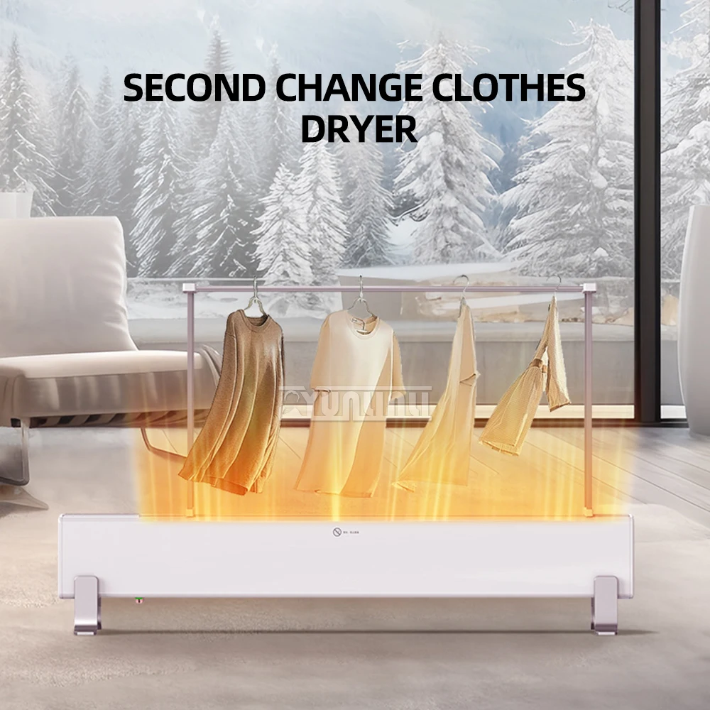 توفير الطاقة اللوح سخان كهربائي الحرارة السريعة 2200 واط سخان محمول للمنزل والمكتب غرفة القدم دفئا #5