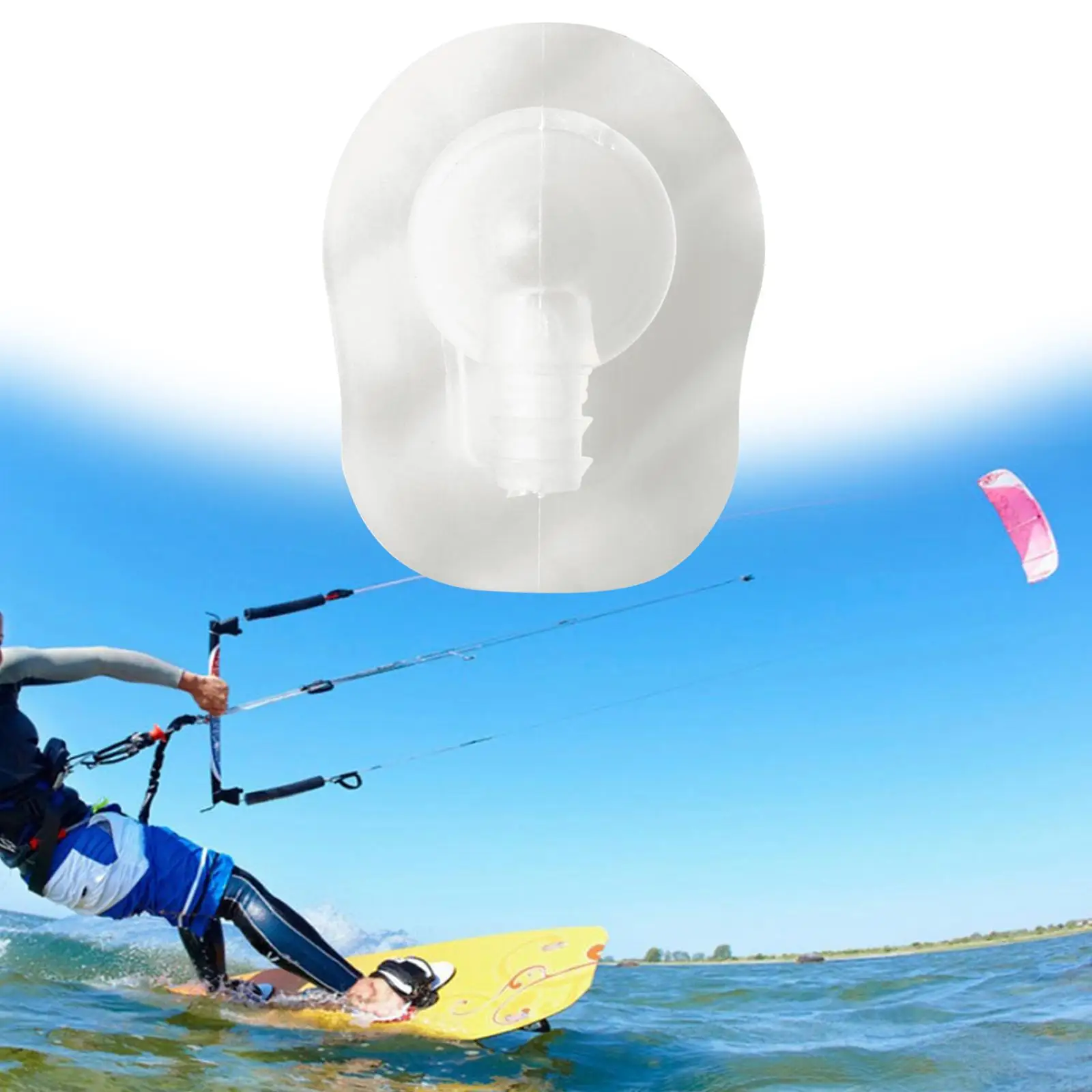 90° TPU Kitesurfing Kite Inflate Valve Non-Return Air Inlet for Repair