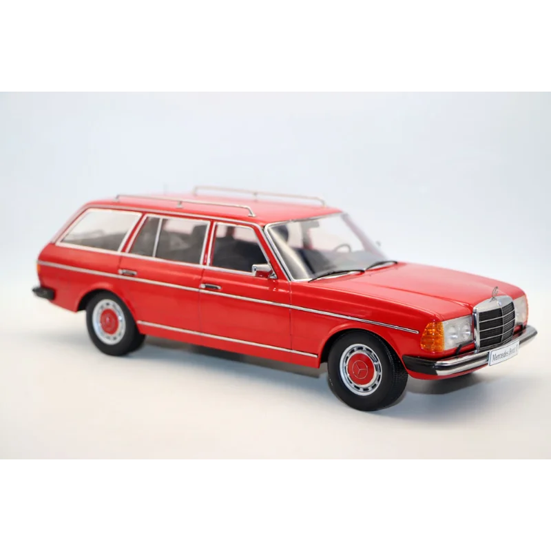 دييكاست KK 1:18 مقياس بنز W123 T نموذج سبيكة سيارة تحصيل لعبة هدية تذكارية عرض حلية #4