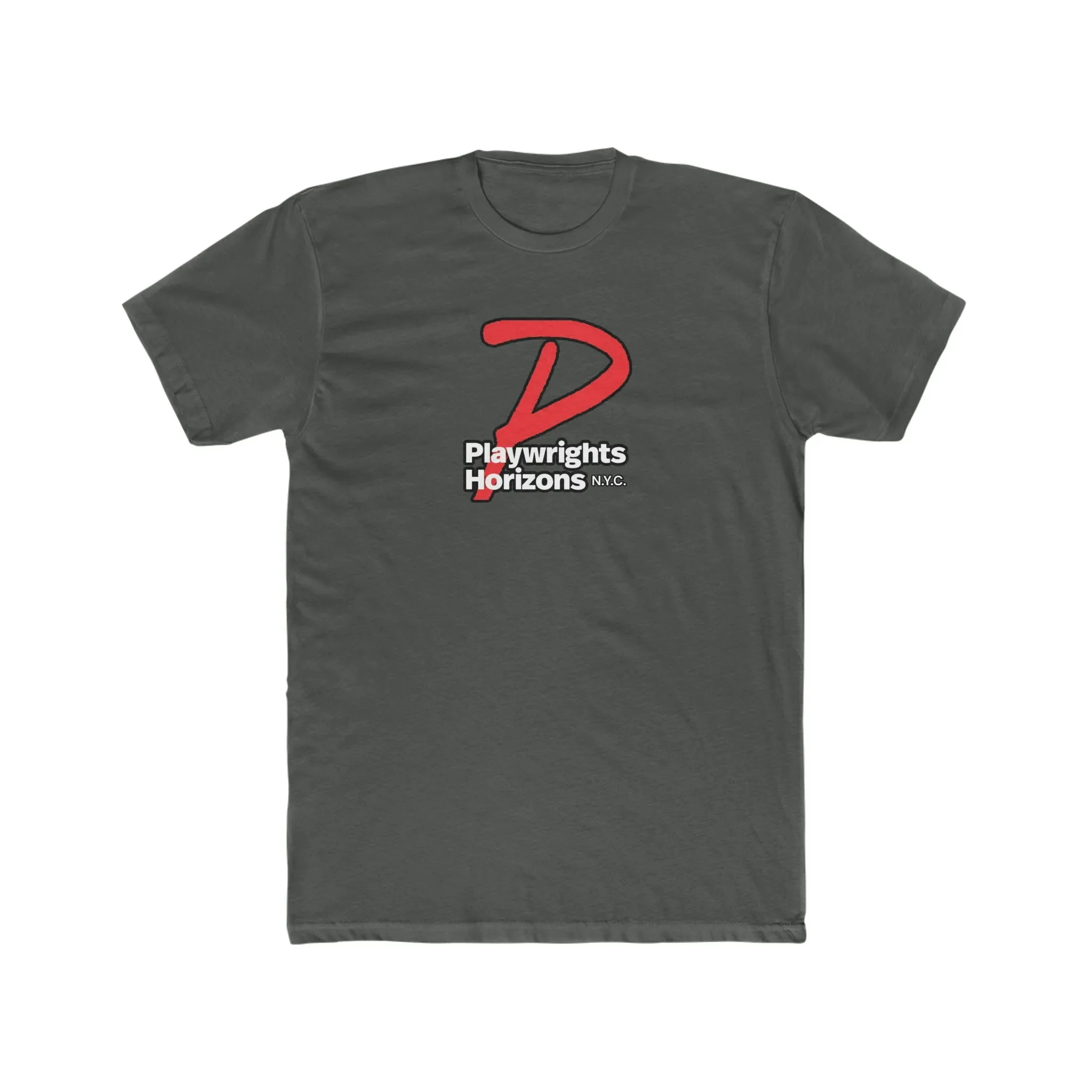Playwrights Horizons NYC Off Broadway Theatre Row Camiseta de algodón para hombre Manhattan