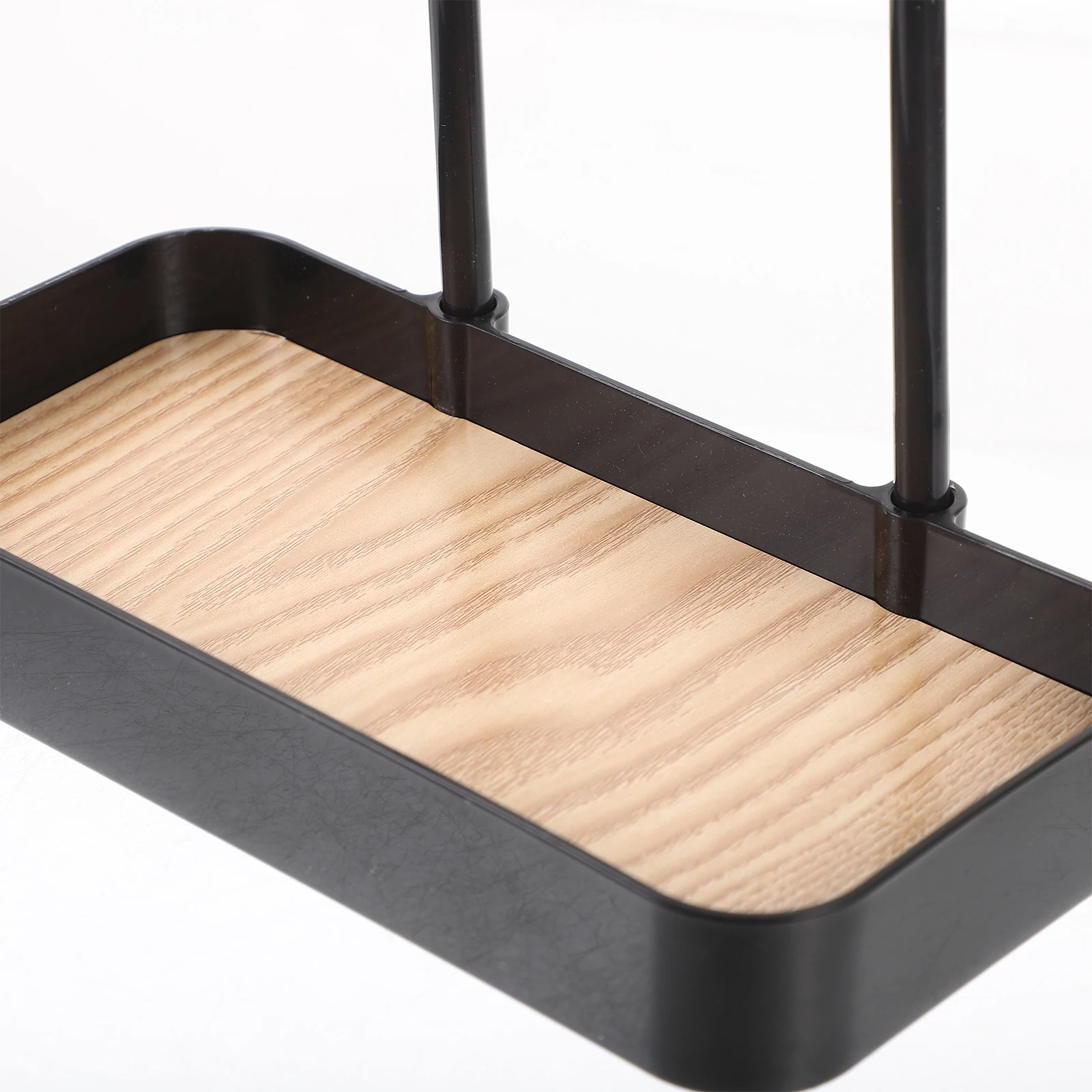 

Jewelry Display Stand PP Wood Necklace Bracelet Ring Organizer Earring Tray Decorative Display Rack Organizer Necklace Stand