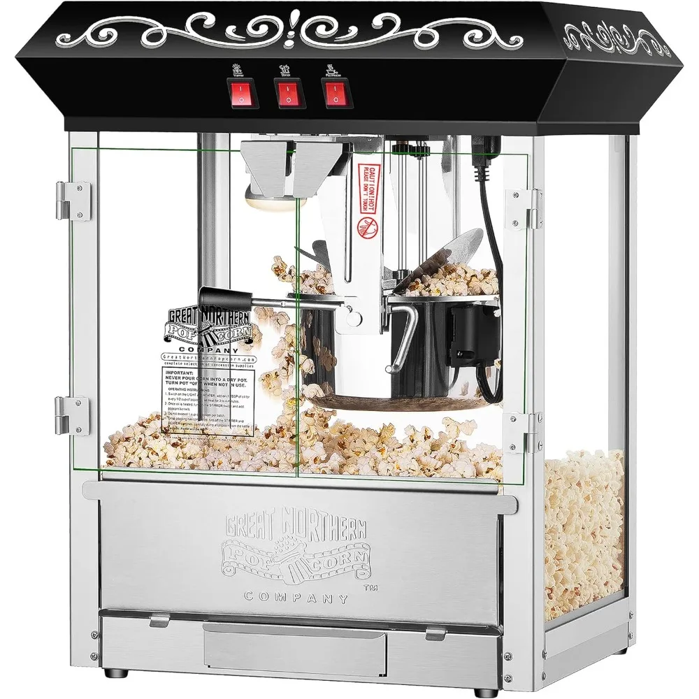 

Perfect Popper Countertop Style Popcorn Machine Black