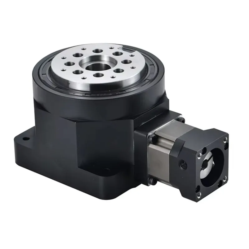 130-85 Right angle mounted planetary drive gearbox Miniature Rotary Axis