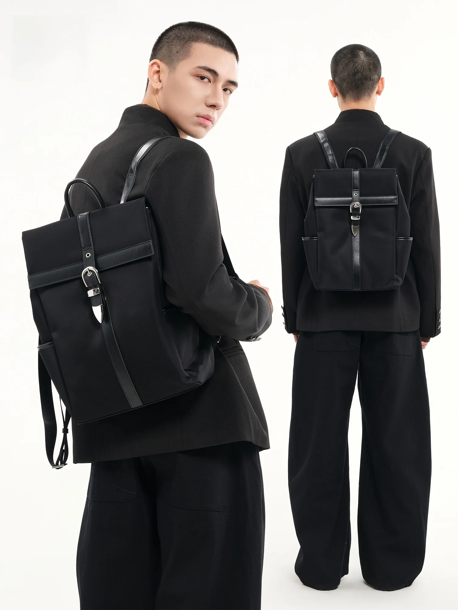 Summer Limited Casual Commuter Backpack Unisex Large Capacity Fashionable Versatile Double Shoulder Bag for Men And Women