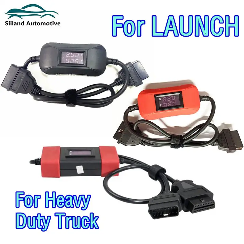 

НОВИНКА для запуска от 12 В до 24 В для тяжелых грузовиков, кабель-адаптер, преобразователь, многофункциональный адаптер OBD-сканера