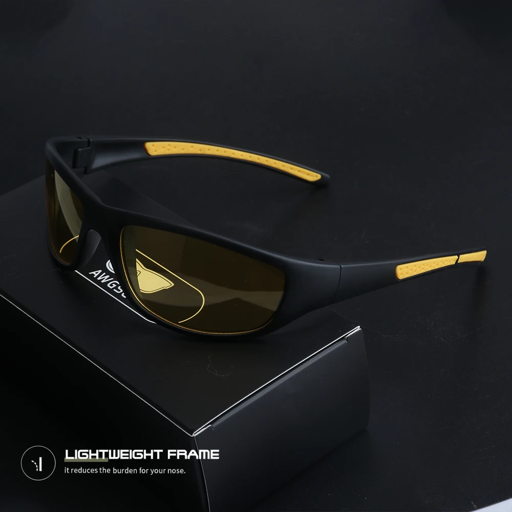 نظارات شمسية رياضية مستقطبة للحماية من الأشعة فوق البنفسجية 400 ملفوفة لركوب الدراجات والقيادة والصيد والجري وتسلق الجبال والسفر للرجال والنساء #2