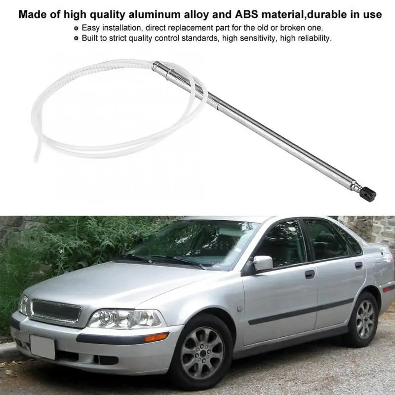 Industrial Grade Power Car Antenna Mast with Cable Radio Replacement 3345775 Car Accessoires for S40 2000-2003 Durable