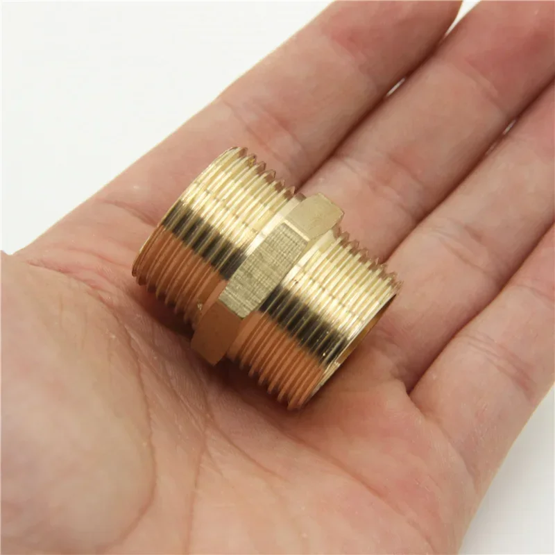 Copper Equal Diameter Double Outer External Thread 1/2 Conversion 1/4 Variable Diameter 3/8 Turns 1/8 Joint 1 Inch Change 4/3