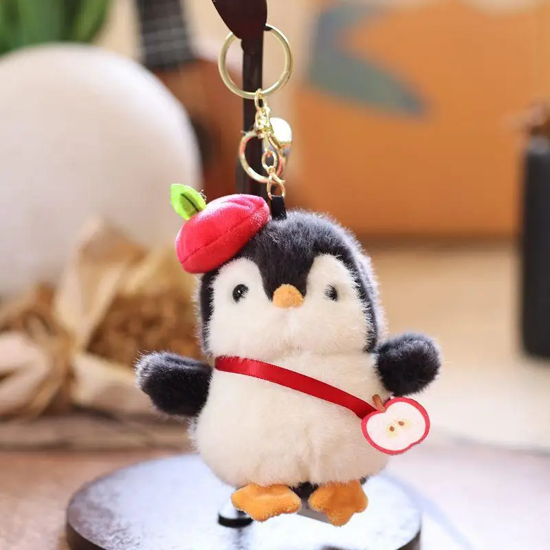 

Penguin Plush Toy Keychain Cartoon Stuffed Doll Backpack Pendant Bag Hanging Decoration Lovely Gifts