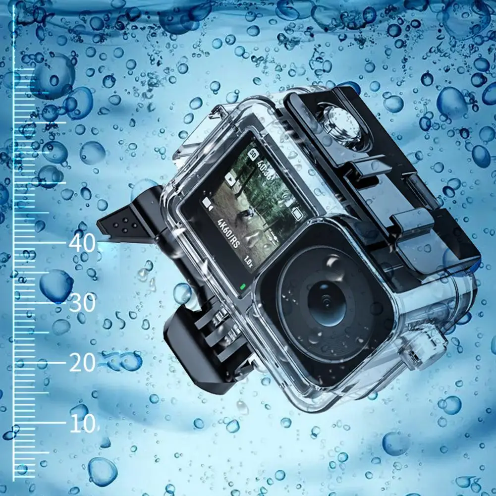 Diving Protective Case  Durable Safety Latch Sturdy  Leakage Protection Underwater Dive Case