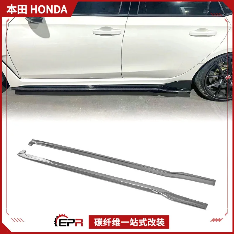

Suitable for Honda FL5 Civic Type R Carbon Fiber Modification EPA Side Skirt Small Surround, Side Shovel Edge