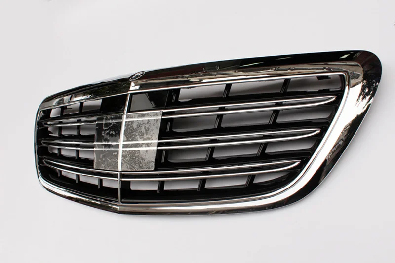Nice Fitment S65 Style for Mercedes maybach Grille W222 S CLASS S680S560 Body Kit Front Grille Without Night Vision 2014-2019 4