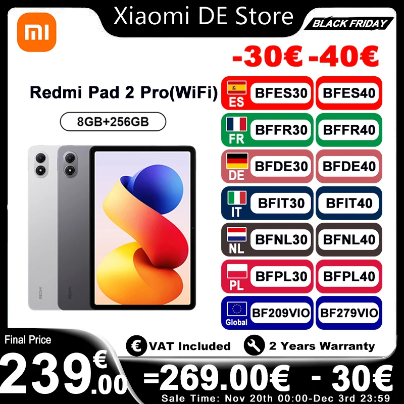 ?Marque +? Xiaomi Redmi Pad 2 Pro 12.1 ?Marque +? Xiaomi Redmi Pad 2 Pro 12.1