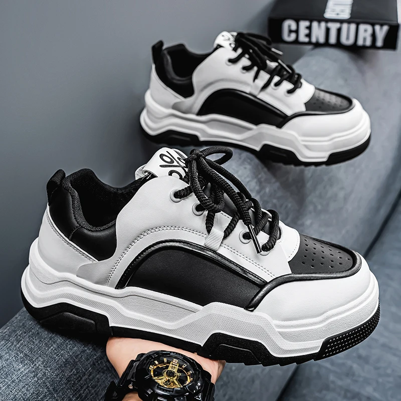 

Новая обувь в уличном стиле 2025 года — острые туфли для скейтбординга, ретро-американские, толстая подошва, повседневные и модные, комфорт для пеших прогулок