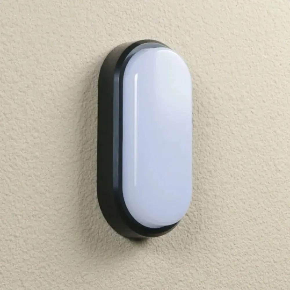 Lighting Fixtures Surface Mounted LED Wall Lamp Oval Moistureproof Ceiling Light Simple Modern Wall Mount Light Outdoor