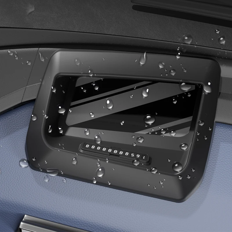 for Toyota RAV4 XA60 Wildlander 2026 2027 HUD Head up Display Protective Cover with Phone Number Plate