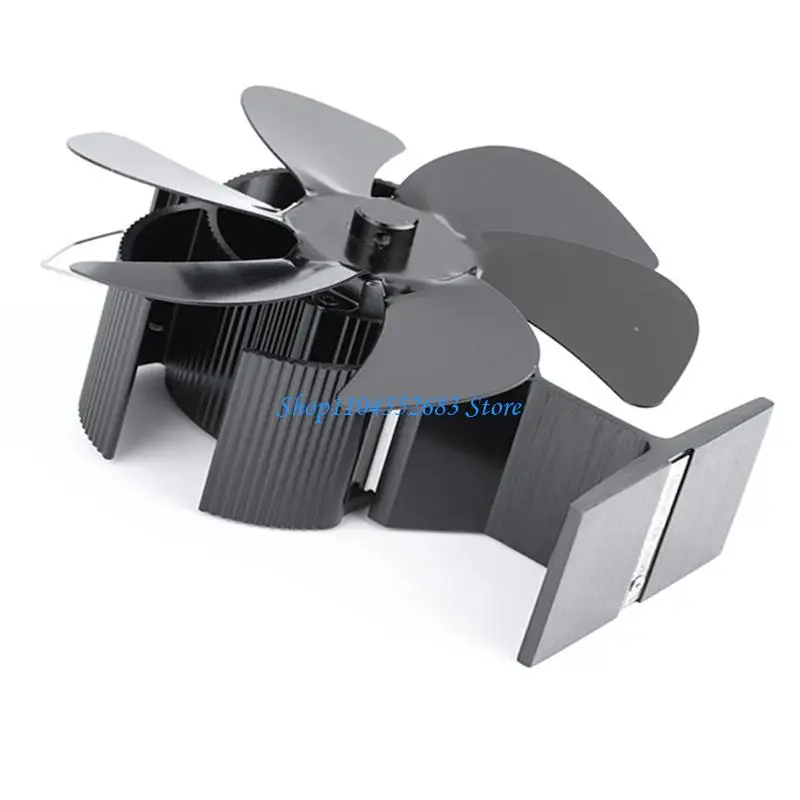 

Y6GD SF405S 6-Blade Updated Heat Powered Stove Fan Larger Air Heat Powered