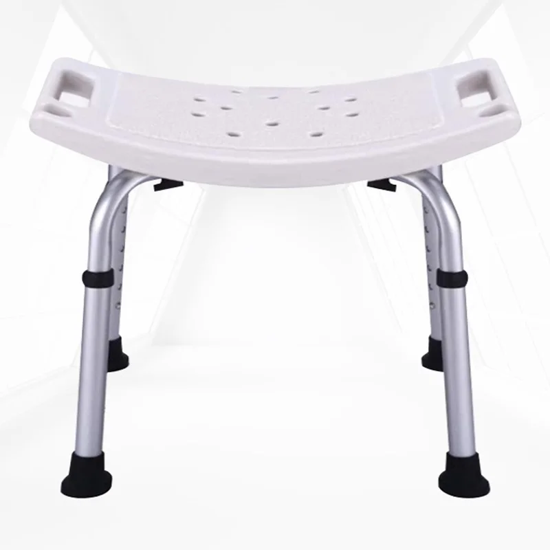 

Aluminum alloy bathroom chair, elderly and pregnant women anti-slip shower seat, shower stool, toilet stool