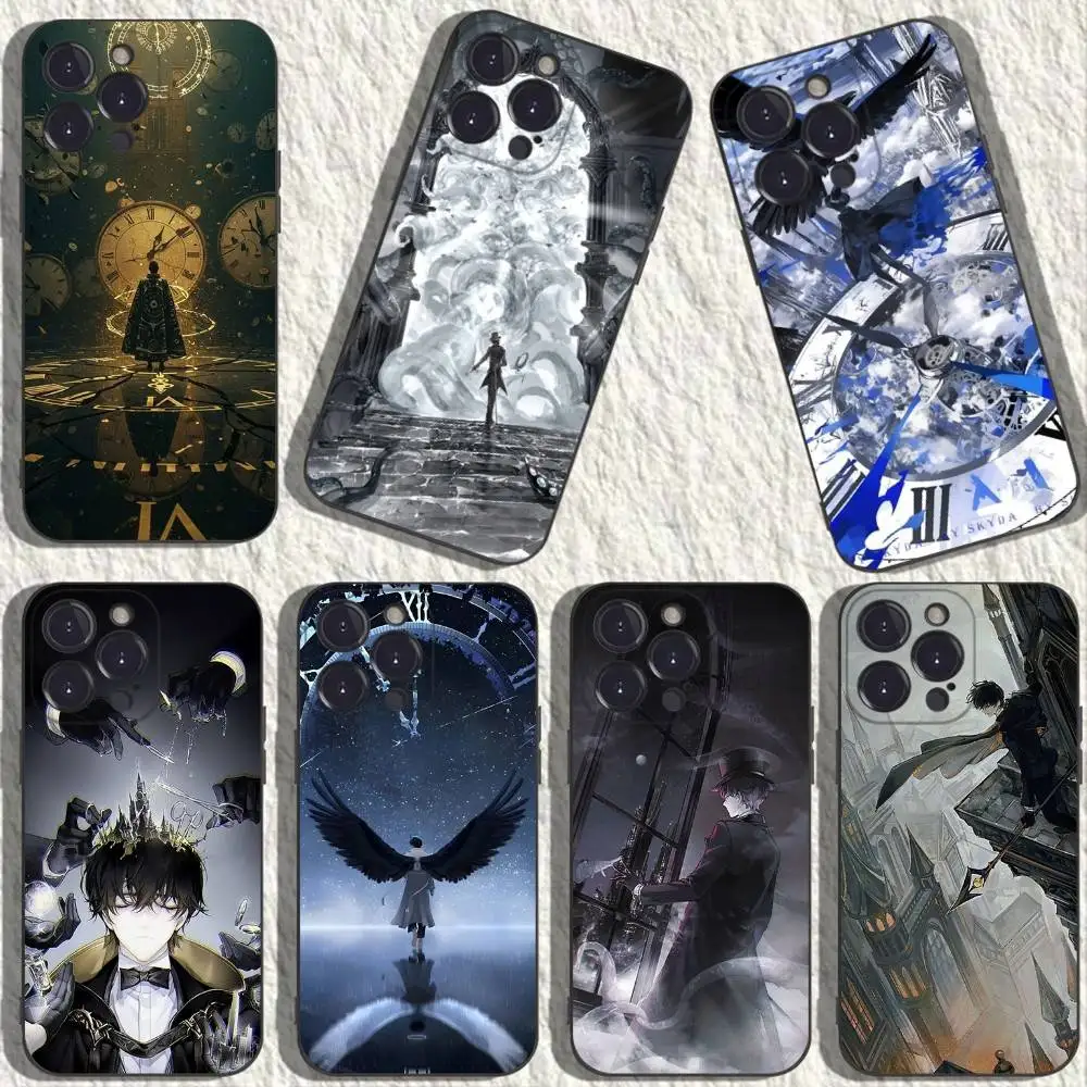 L-Lord of M-Mysteries Phone Case For iPhone 17,16,15,14,13,12,11,Plus,Pro Max,XS,X,XR,SE,Mini,8,7,Soft Silicone Black Cover